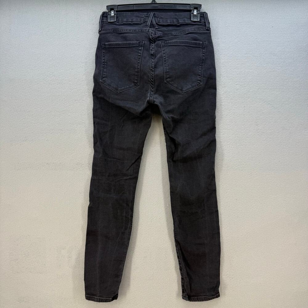 Good American Jeans Women's 4/27 Black Good Legs Skinny Preppy Normcore - Picture 2 of 12